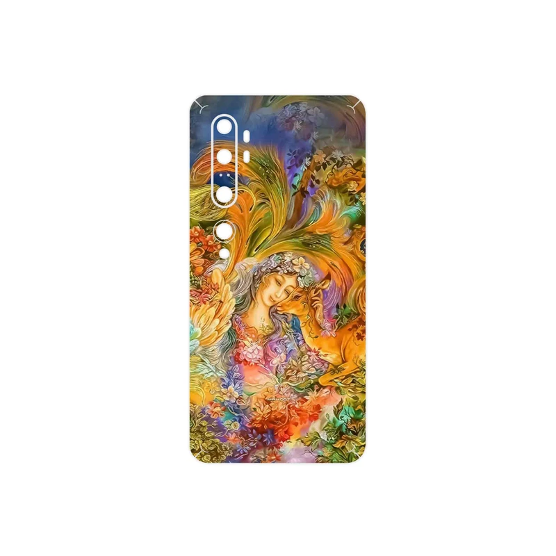 برچسب پوششی ماهوت مدل Persian miniature 3 مناسب برای گوشی موبایل شیائومی Mi Note 10