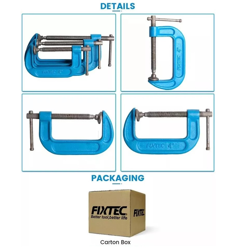 گیره پیچ دستی فیکس تک مدل FHGC0006