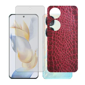 Glass together model transparent screen protector suitable for Honor 90 mobile phone with back cover sticker