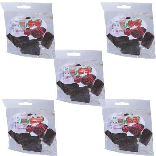 لواشک مخصوص وسوسه - 80 گرم بسته 5 عددی