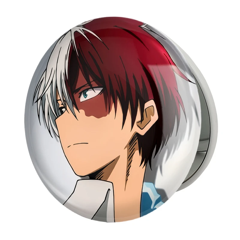 آینه جیبی خندالو طرح شوتو تودروکی انیمه آکادمی قهرمان من مدل تاشو کد 11590 