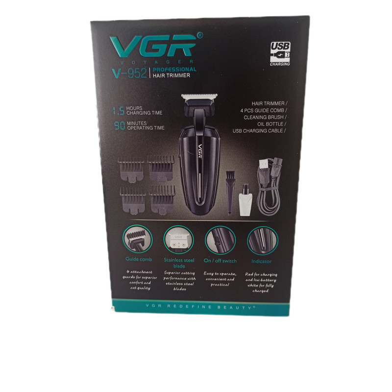 ماشین اصلاح موی سر و صورت وی جی ار مدل 952