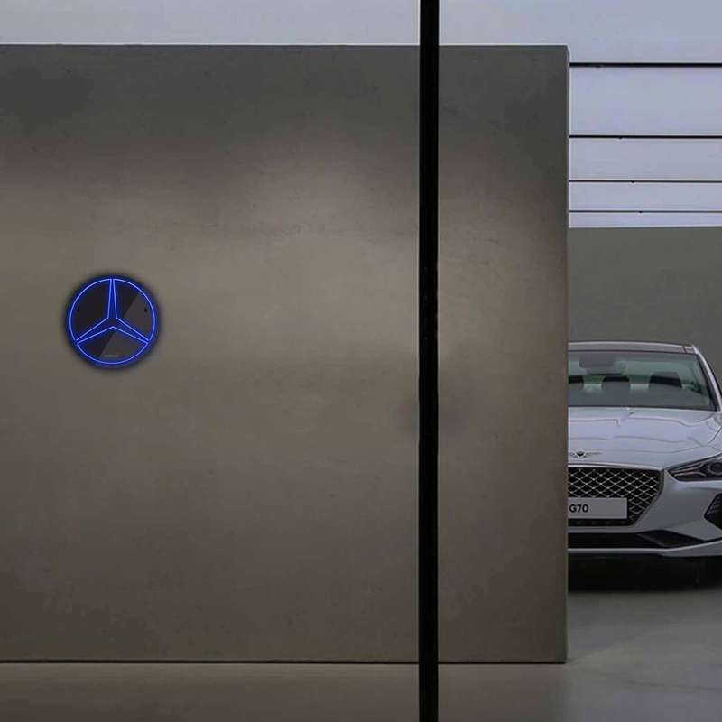 چراغ دیواری نئون دیزاین طرح Benz-BL_BL