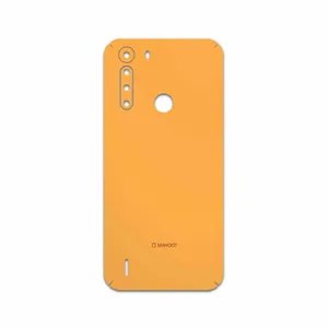 MAHOOT Matte-Orange Cover Sticker for Motorola One Fusion