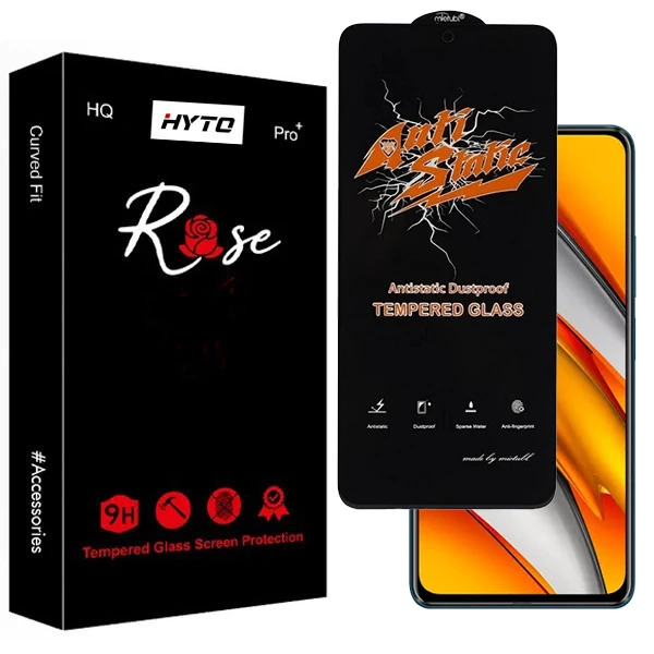 محافظ صفحه نمایش هیتو مدل Rose Antistatic Shield مناسب برای گوشی موبایل سامسونگ Galaxy a71 5G / F3