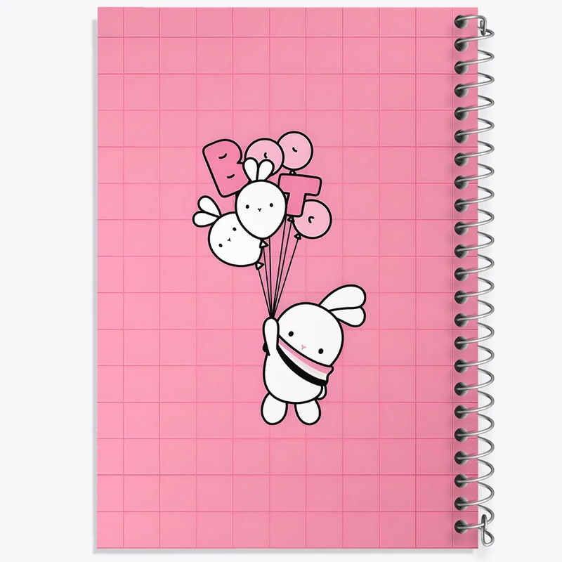 دفتر لیست خرید 50 برگ خندالو طرح خرگوش کیوت کد N4519