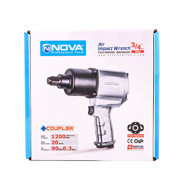 آچار بکس بادی نووا مدل NTA1401 آچار بکس بادی نووا مدل NTA1401