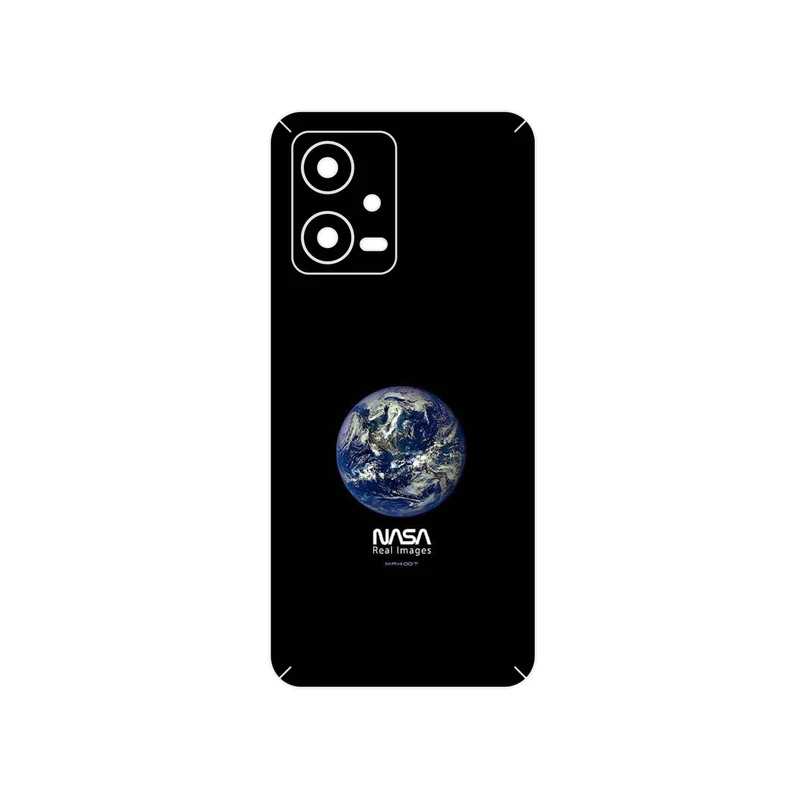 برچسب پوششی ماهوت مدل NASA Home Earth مناسب برای گوشی موبایل شیائومی Poco X5