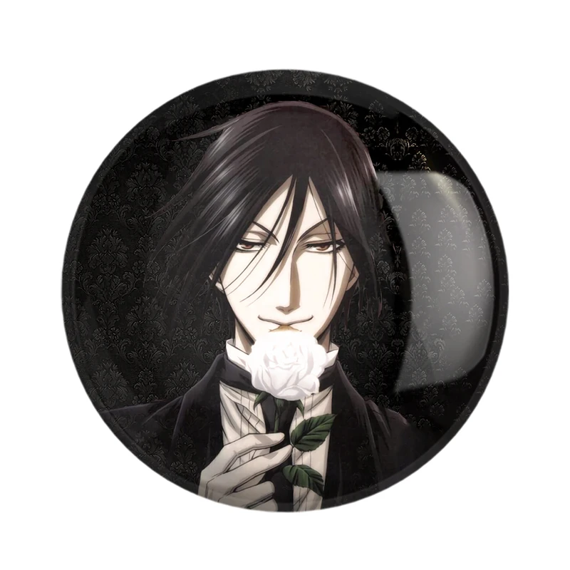 پیکسل خندالو مدل سباستین انیمه خادم سیاه کد 16317