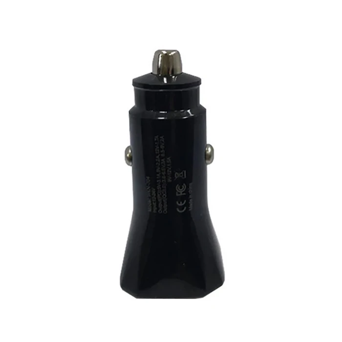 شارژر فندکی 45 وات دو پورت USB و USB-C مدل WKN-704