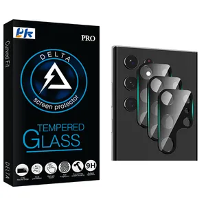 PK Delta Glass SFLL Camera Lens Protector For Samsung Galaxy S22 ULTRA Pack Of 3