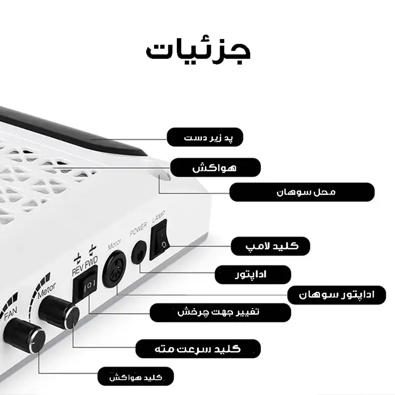 سوهان برقی مدل BQ-608