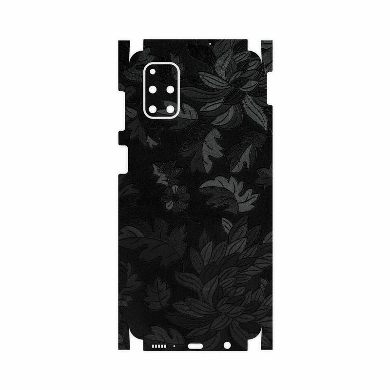 برچسب پوششی ماهوت مدل Black-Wildflower-FullSkin مناسب برای گوشی موبایل سامسونگ Galaxy M51