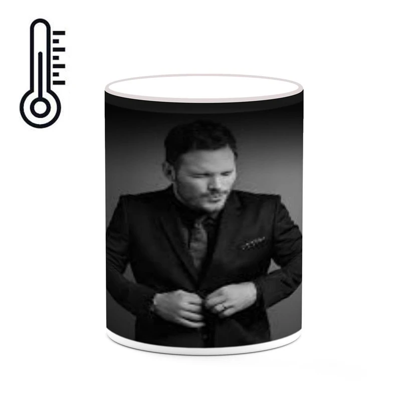 ماگ حرارتی کاکتی طرح Chris Pratt مدل mgh25630