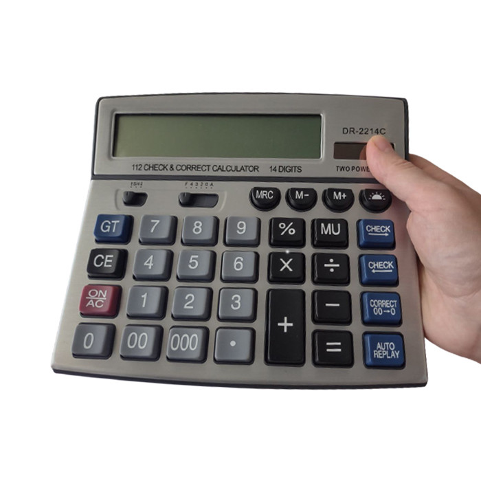 ماشین حساب مدل DR-2214C کد UN