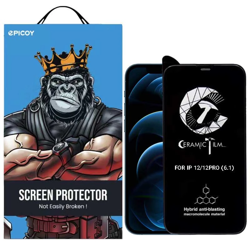  محافظ صفحه نمایش سرامیکی اپیکوی مدل CR7 مناسب برای گوشی موبایل اپل iPhone 12/12 Pro