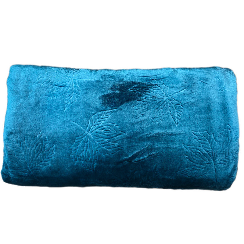 پتو مسافرتی طرح برگ کد 01 سایز 220x200 سانتی متر