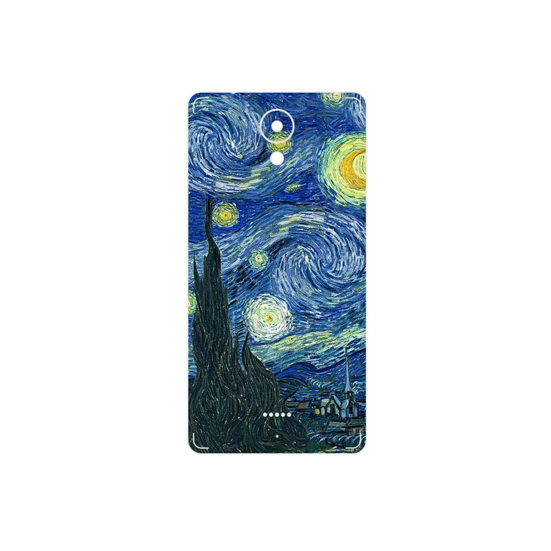 برچسب پوششی ماهوت مدل The Starry Night of van Gogh مناسب برای گوشی موبایل اسمارت Art Lite