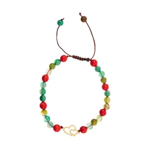 دستبند نقره زنانه ماچو طرح قلب کدN06