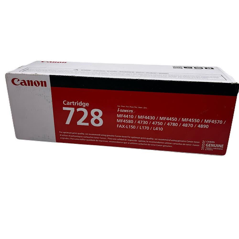 کارتریج کانن مدل 728 با قابلیت چاپ تا 1600 برگ صفحه
