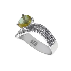 انگشتر نقره زنانه مدل dl2529