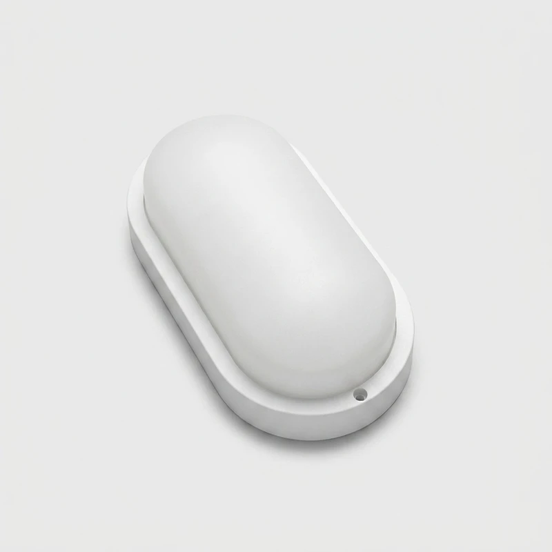 چراغ حیاطی پرتو درخشان مدل واترپروف IP65 طرح روکار بیضی