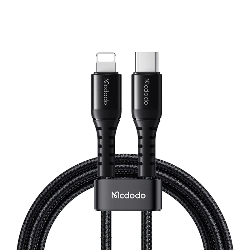 کابل تبدیل USB-C به لایتنینگ مک دو دو مدل CA-563 طول 0.2 متر