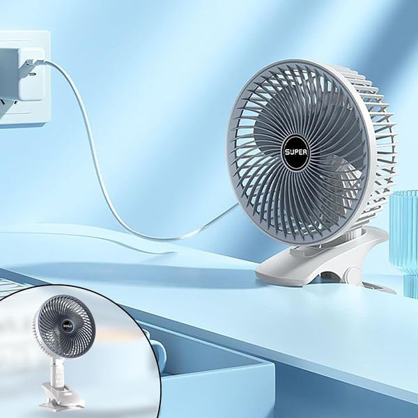 پنکه شارژی مدل Clipped Professional