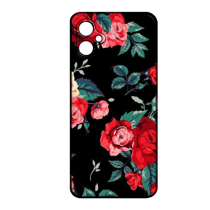کاور طرح گل کد 85 مناسب برای گوشی موبایل سامسونگ Galaxy A04