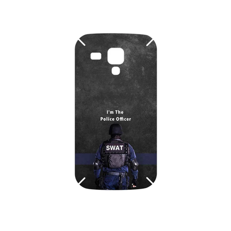 برچسب پوششی ماهوت مدل Police Officer مناسب برای گوشی موبایل سامسونگ Galaxy S Duos GT S7562