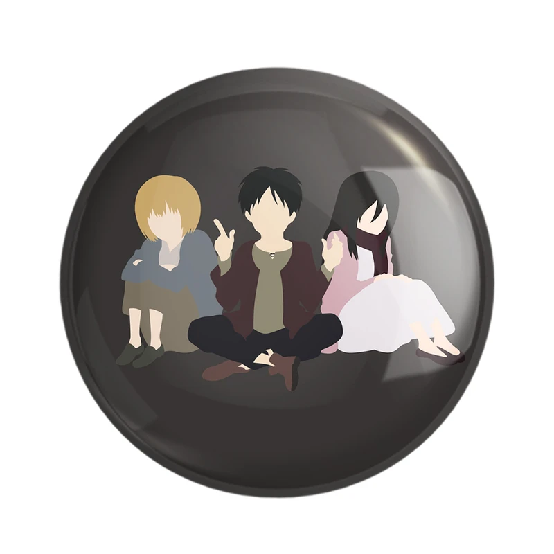 پیکسل خندالو مدل میکاسا و ارن و ارمین انیمه اتک آن تایتان کد 18568