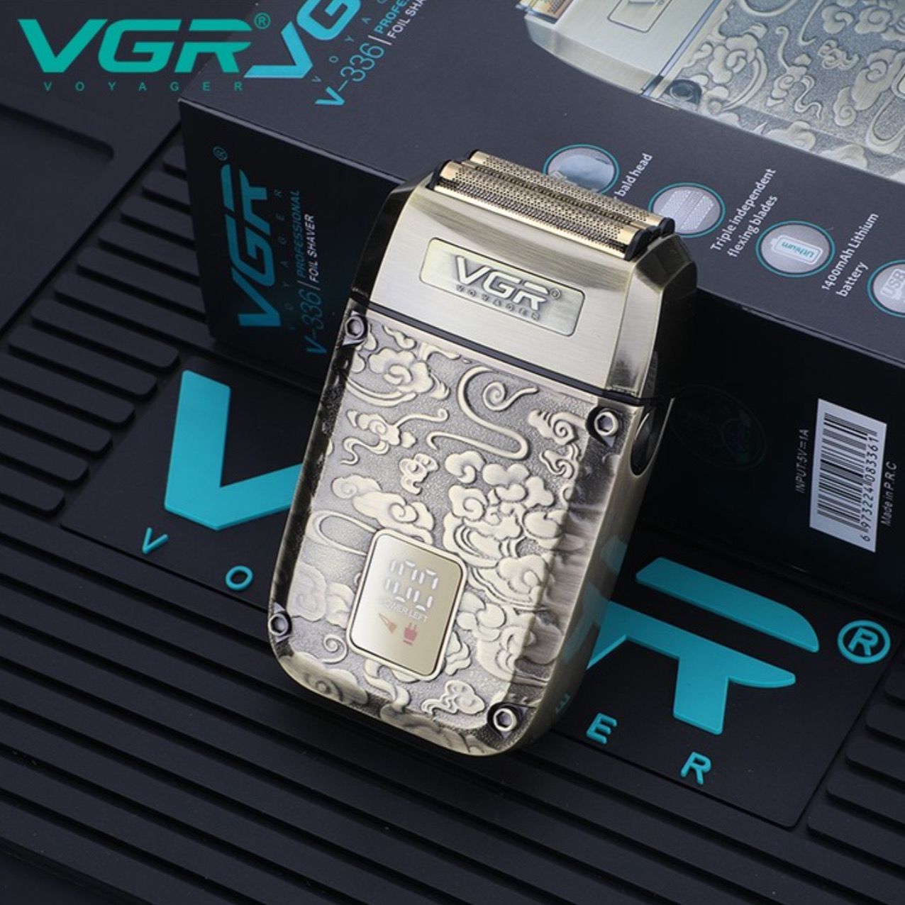 ماشین اصلاح موی سر و صورت وی جی ار مدل V-336 -  - 4