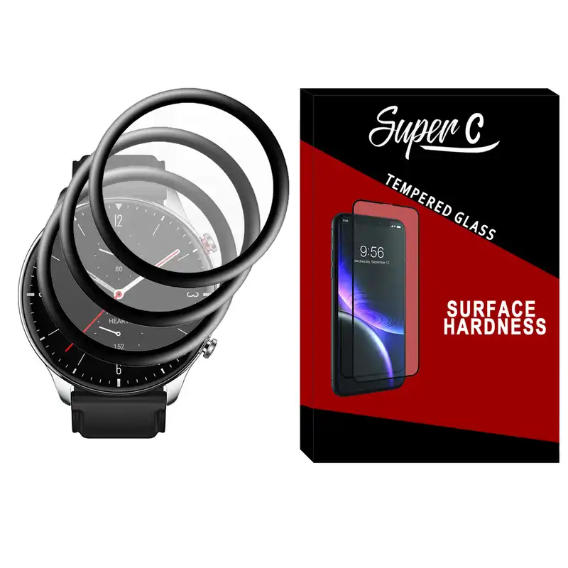 محافظ صفحه نمایش نانو سوپرسی مدل SRC مناسب برای ساعت هوشمند شیائومی GTR 2 بسته سه عددی
