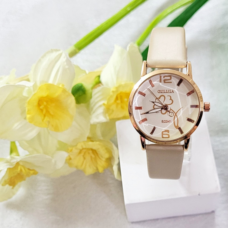 ساعت مچی عقربه ای دخترانه مدل اویلیجیا کد OLi 2