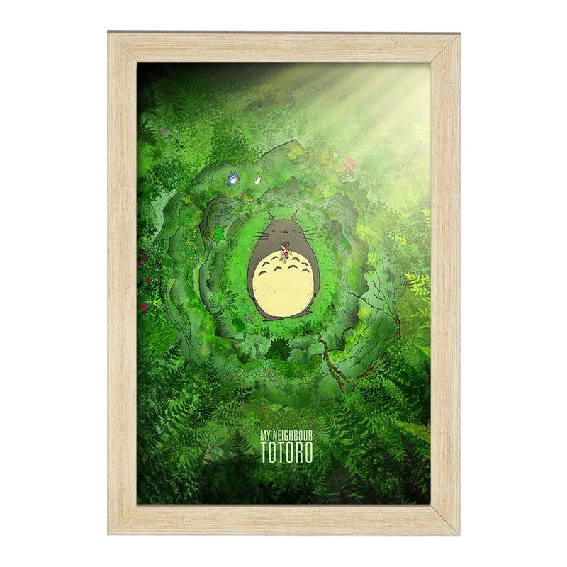 تابلو خندالو مدل انیمه توتورو (Totoro) کد F1609