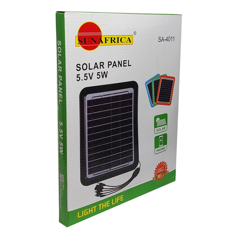 شارژر خورشیدی سان آفریکا مدل SA-4011 شارژر خورشیدی سان آفریکا مدل SA-4011