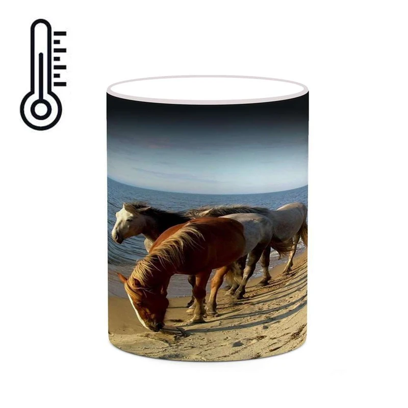 ماگ حرارتی کاکتی مدل اسب کد mgh24264