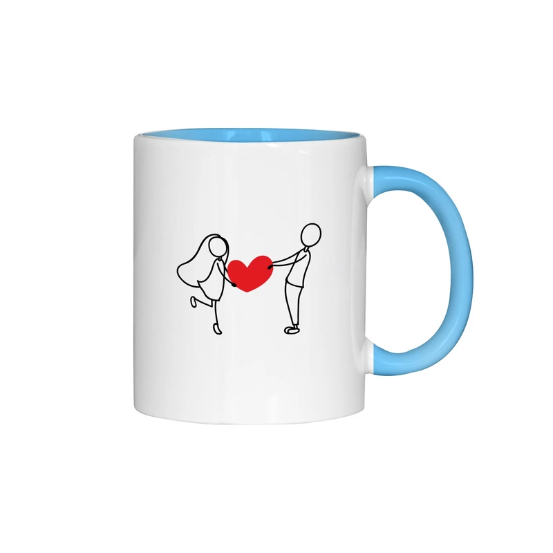 ماگ ژالینو طرح عاشقانه کد 001