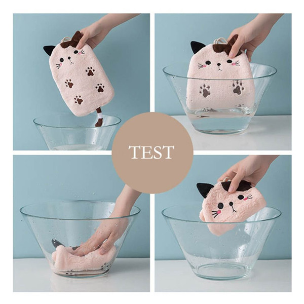 حوله دست و صورت کودک مدل Cat سایز 24x17 سانتی متر