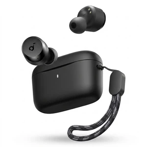 هدفون بلوتوثی انکر مدل soundcore a25i بدون قابلیت نویز کنسلینگ، درگاه شارژ usb type-c، دارای دو میکروفون داخلی با الگوریتم هوش مصنوعی، مقاوم در برابر پاشش آب
