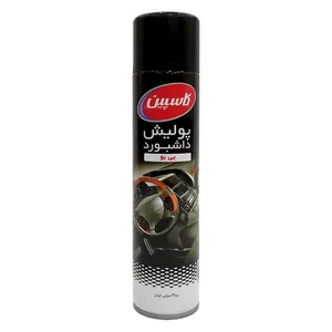 اسپری پولیش داشبورد خودرو کاسپین مدل Odour-less حجم 300 میلی لیتر