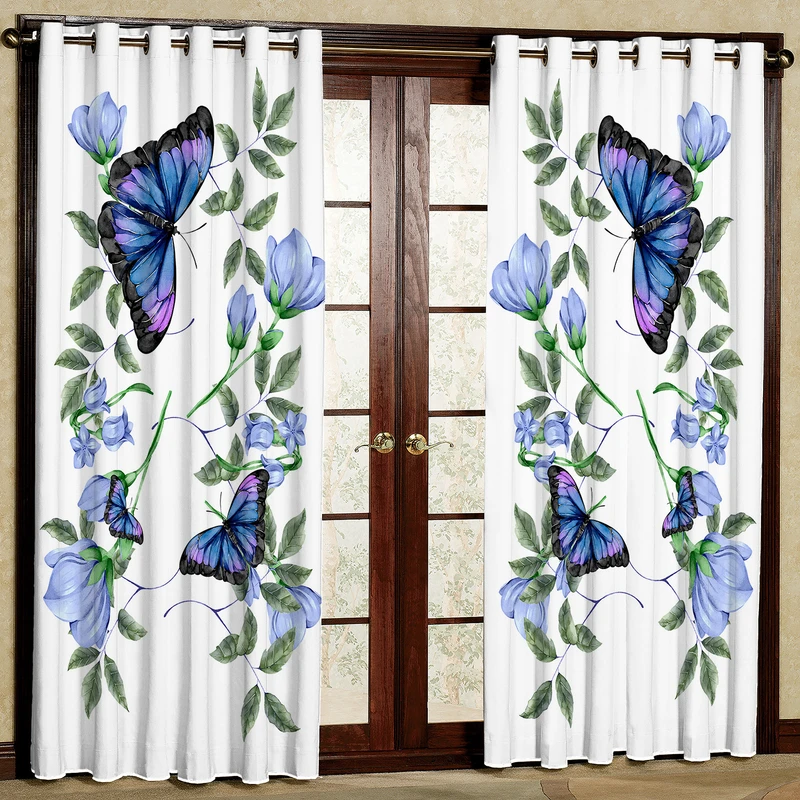 پرده مدل مخمل پانچی کد 1845T2 سایز 200x140 سانتی متر