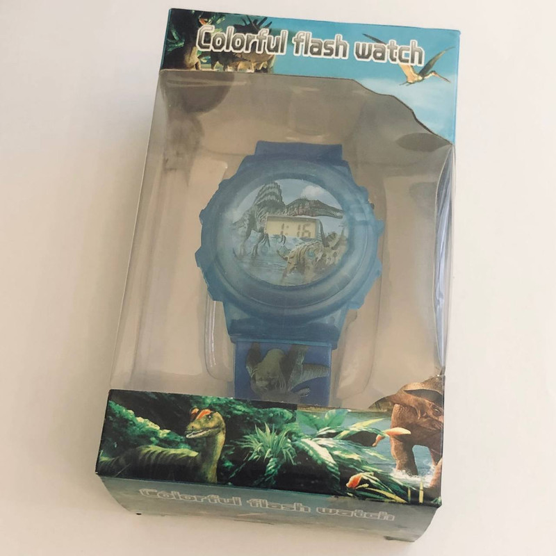 ساعت مچی دیجیتال مدل ژوراسیک پارک کد YKS2022 ساعت مچی دیجیتال مدل ژوراسیک پارک کد YKS2022