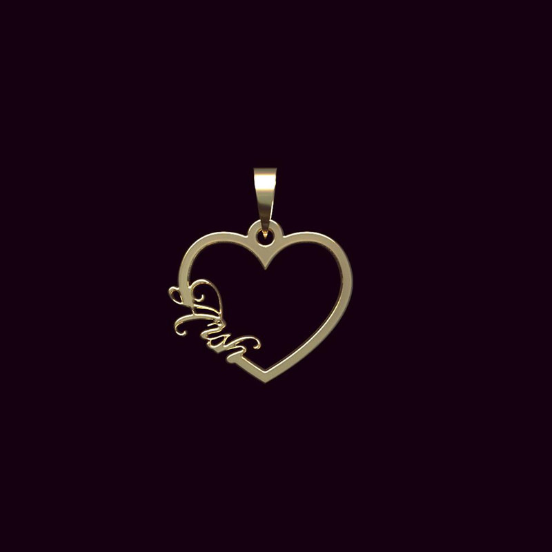 آویز گردنبند طلا 18 عیار زنانه مدوپد مدل اسم عرش arsh کد PB1-10159