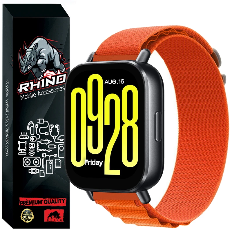 بند راینو مدل Alpine Loop مناسب برای ساعت هوشمند شیائومی Redmi Watch 5 Active