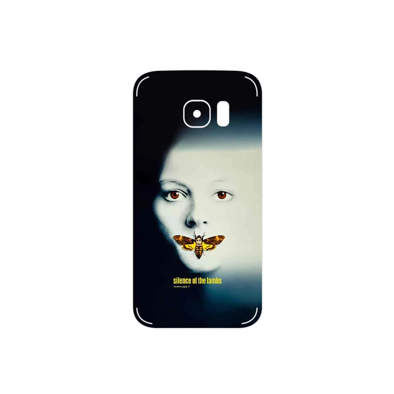 برچسب پوششی ماهوت مدل Silence of the Lambs مناسب برای گوشی موبایل سامسونگ Galaxy S7