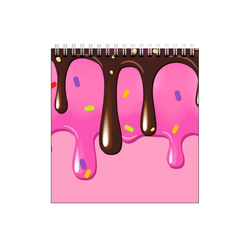 دفتر طراحی طرح بستنی شکلاتی و  توت فرنگی کد 8424395