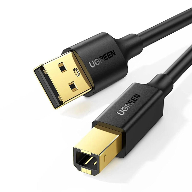 کابل پرینتر USB 2.0 یوگرین مدل10352 طول 5 متر