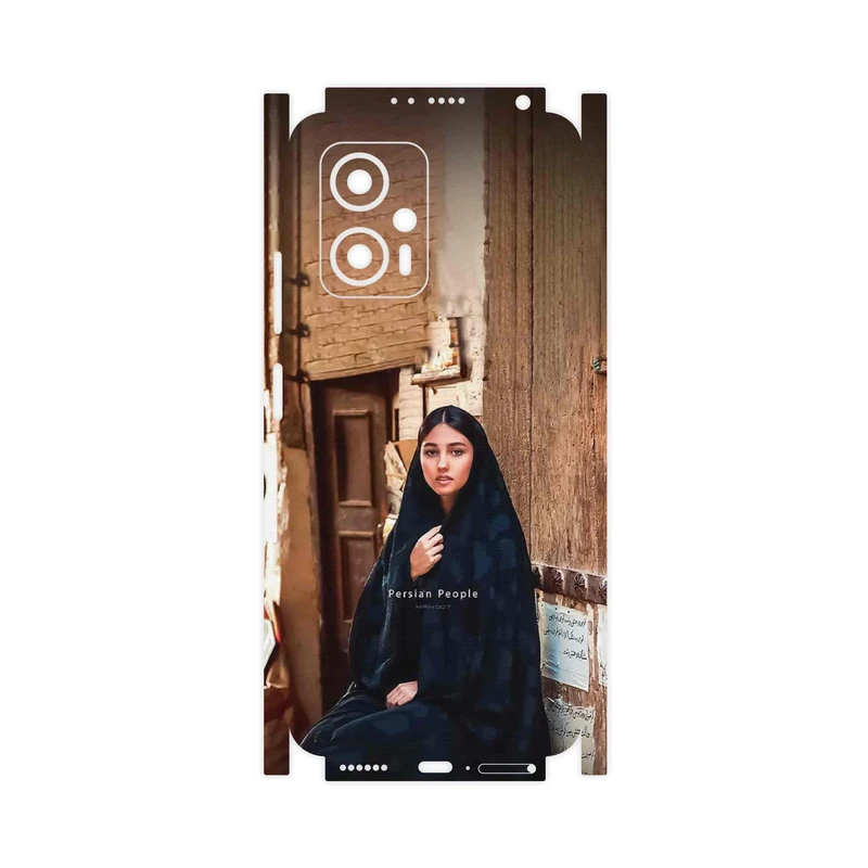 برچسب پوششی ماهوت مدل Portrait of an Iranian Woman-FullSkin مناسب برای گوشی موبایل شیائومی Poco X4 GT