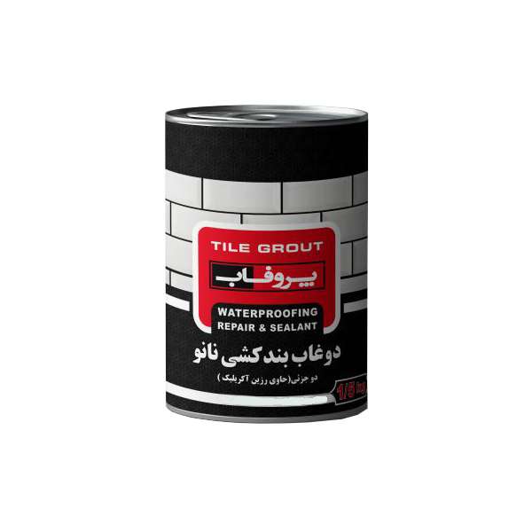 نانو دوغاب بندکشی دوجزئی پروفاب مدل BL-NGROUT وزن 1.5 کیلوگرم